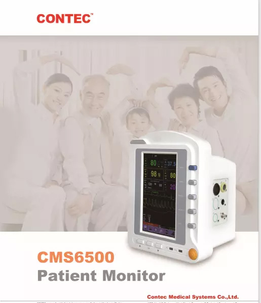 CONTEC CMS6500 7″ Ecran Tactile Multi-paramètre Moniteur Patient